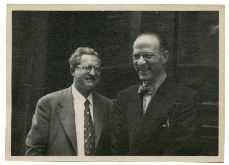 Bob Leslie and Ismar David