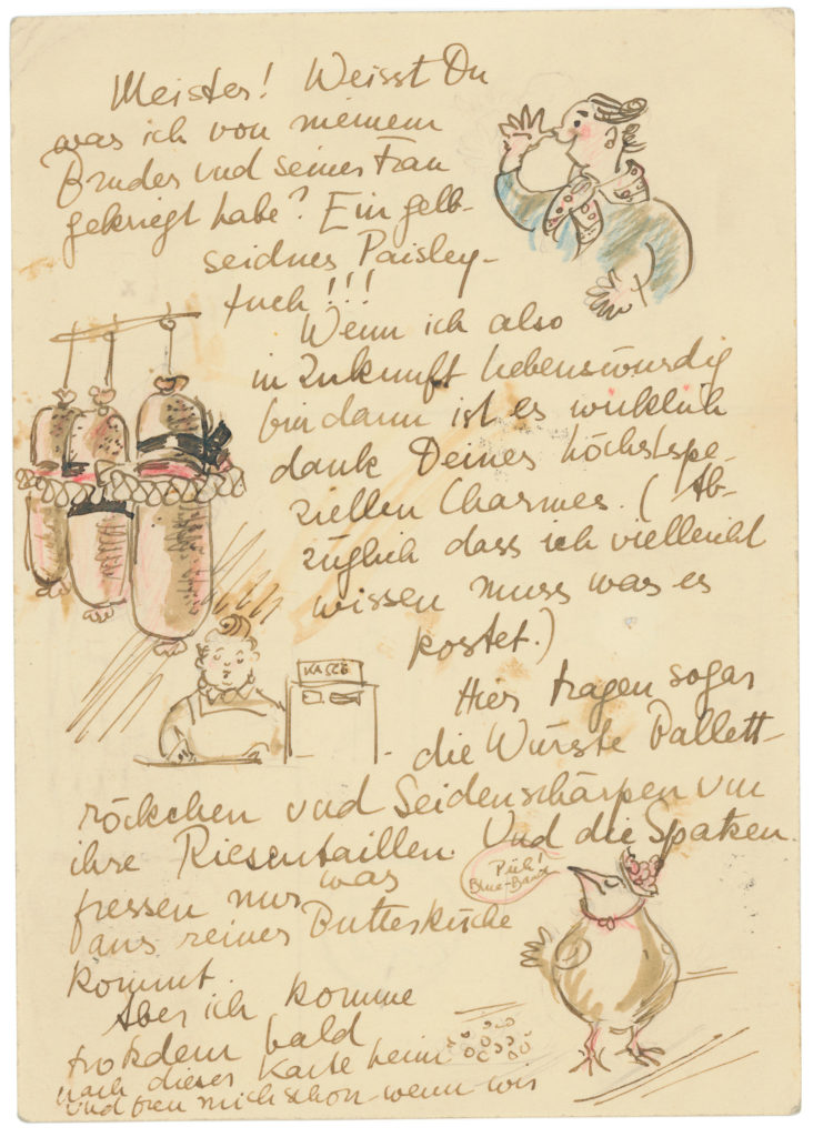 Postcard from Gabriella Rosenthal