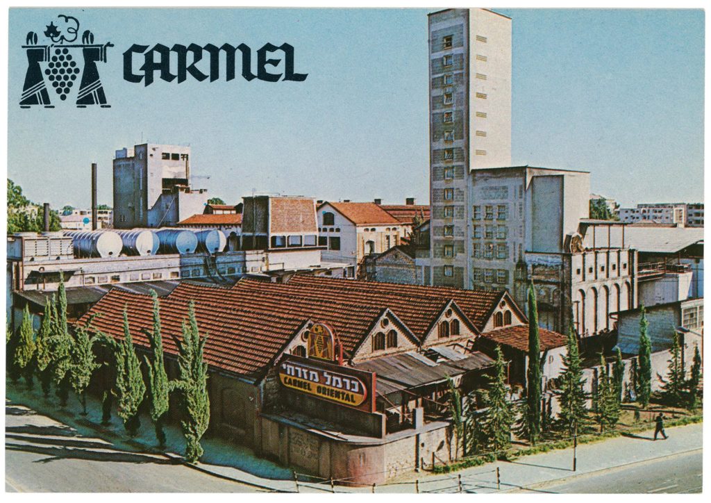Carmel Wines postcard