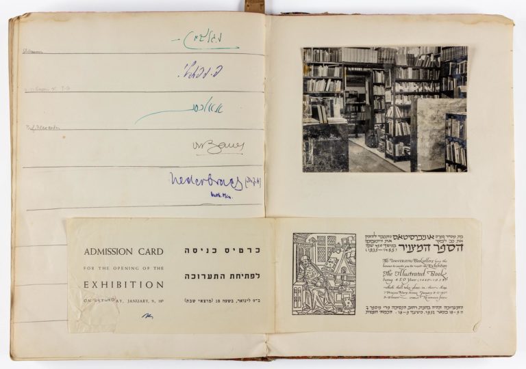 Universitas Booksellers guest book
