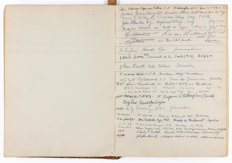 Universitas Booksellers guest book