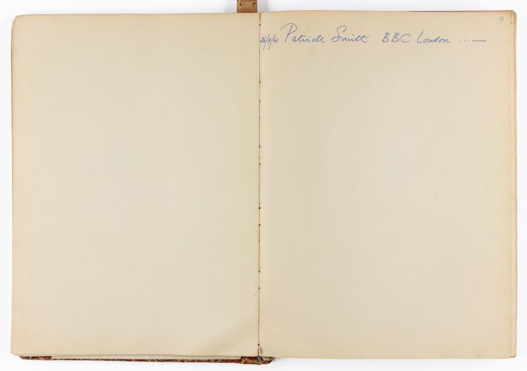 Universitas Booksellers guest book