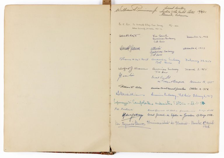Universitas Booksellers guest book