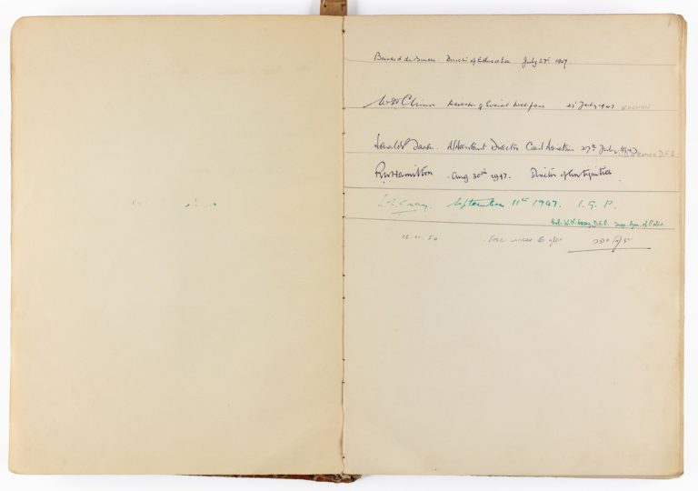 Universitas Booksellers guest book