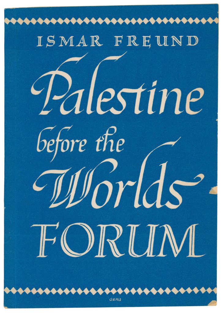 Palestine before the Worlds Forum