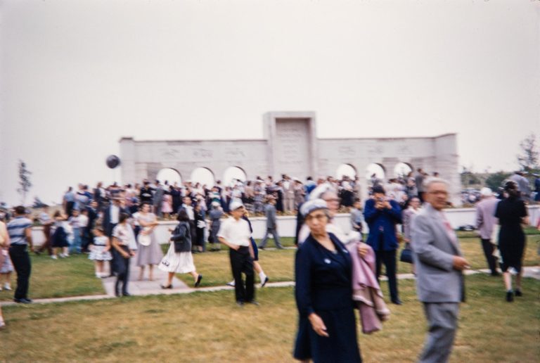 Bible Gardens dedication ceremony