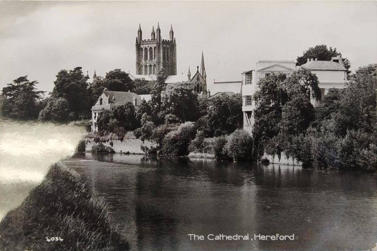 Postcard of The Cathedral, Hereford