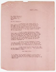Letter to Sidney Eisenshtat