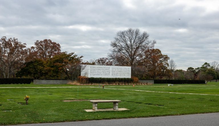 No Man is an Island mausoleum