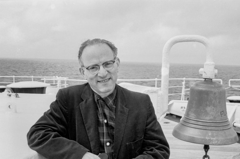 On board the S.S. Flandre