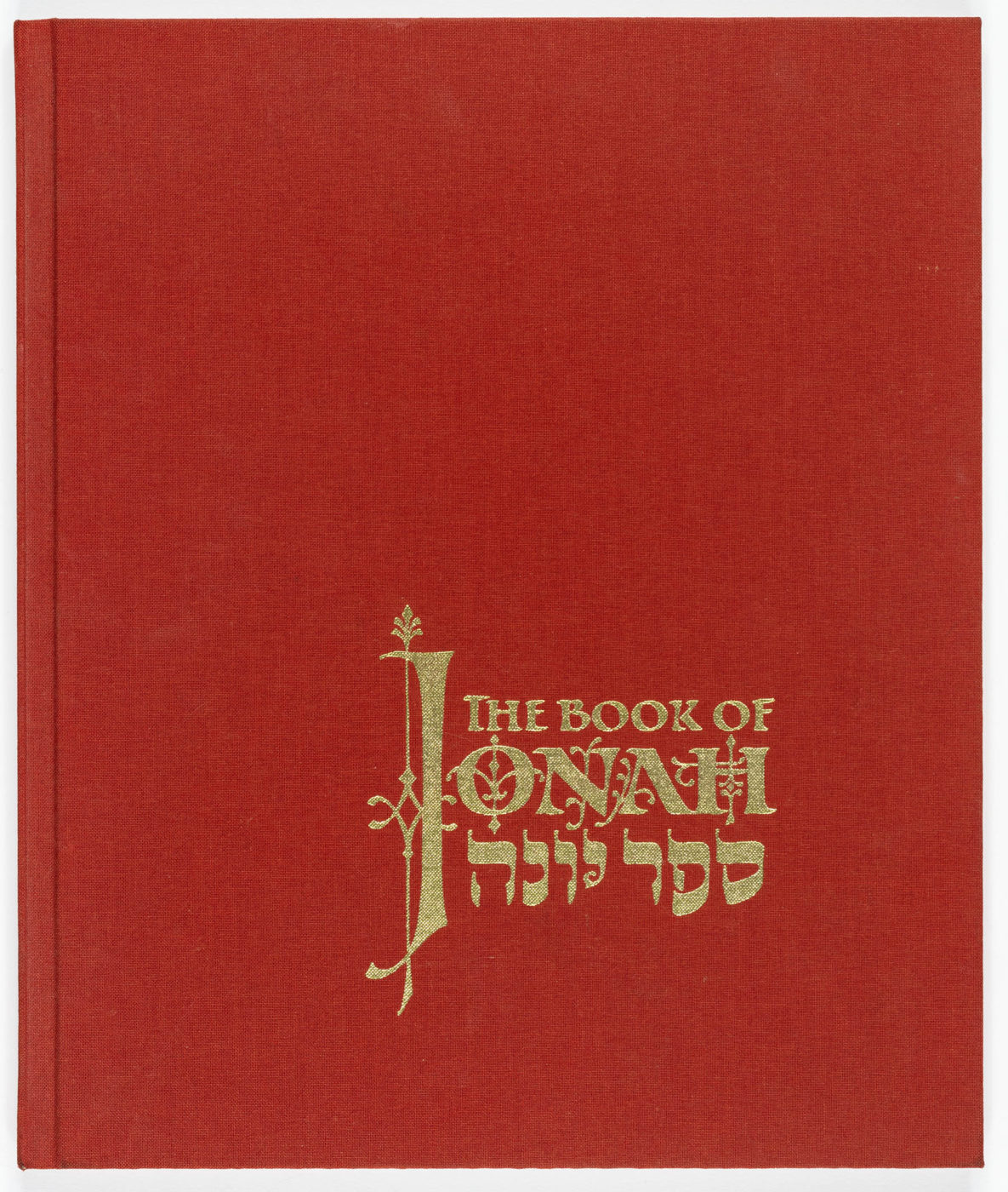 Book of Jonah binding