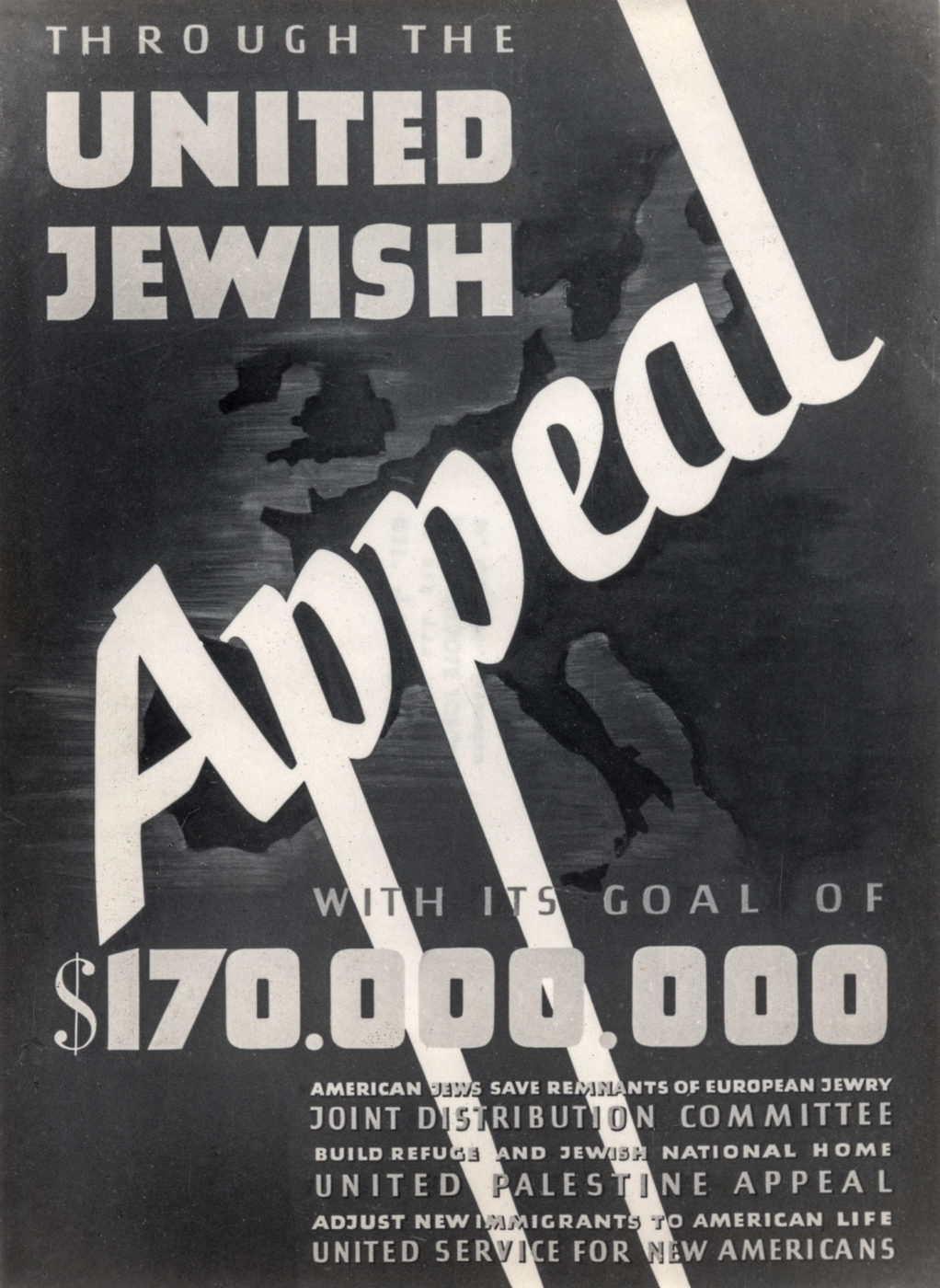 United Jewish Appeal poster
