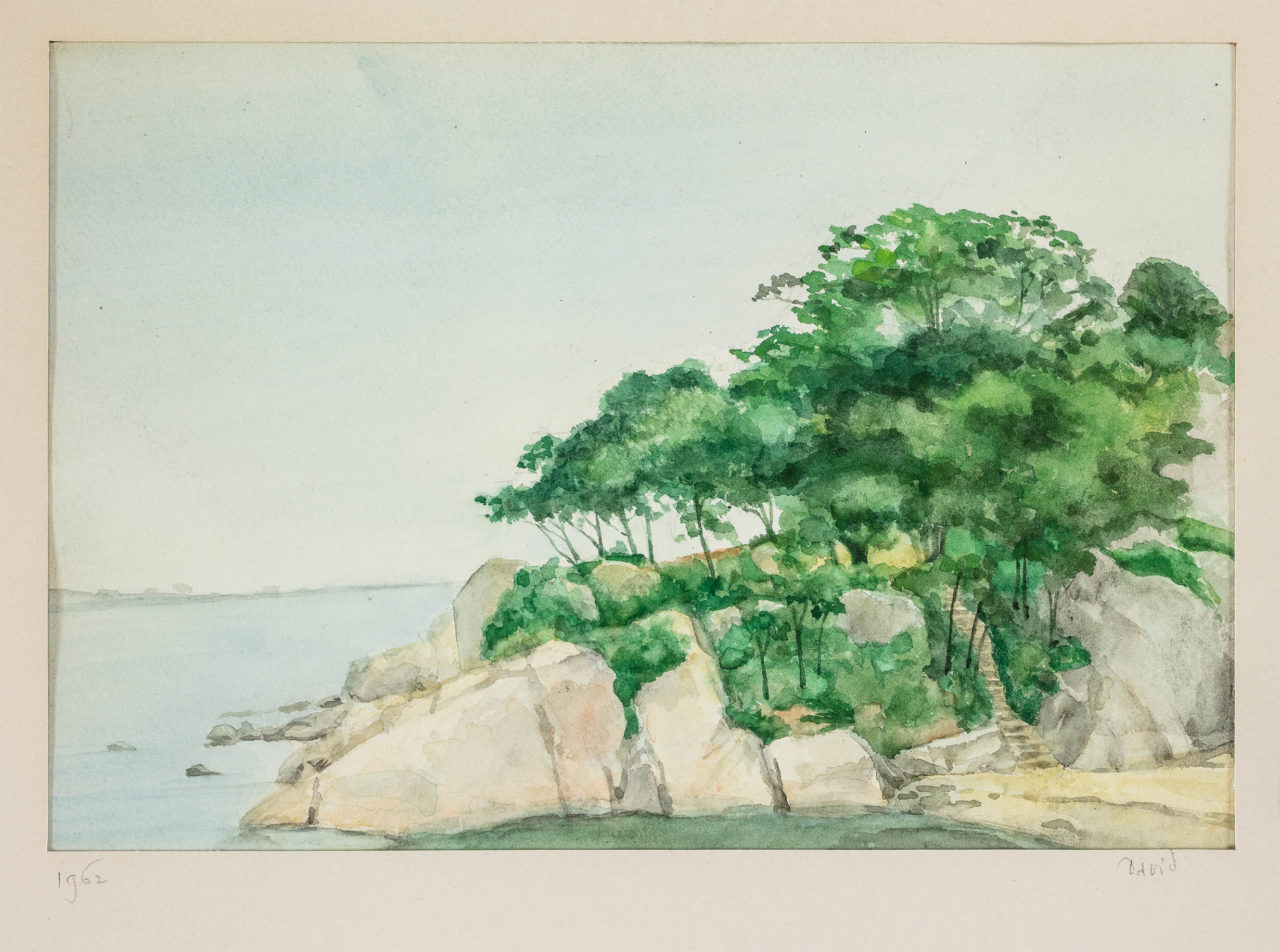 Watercolor of Rockport
