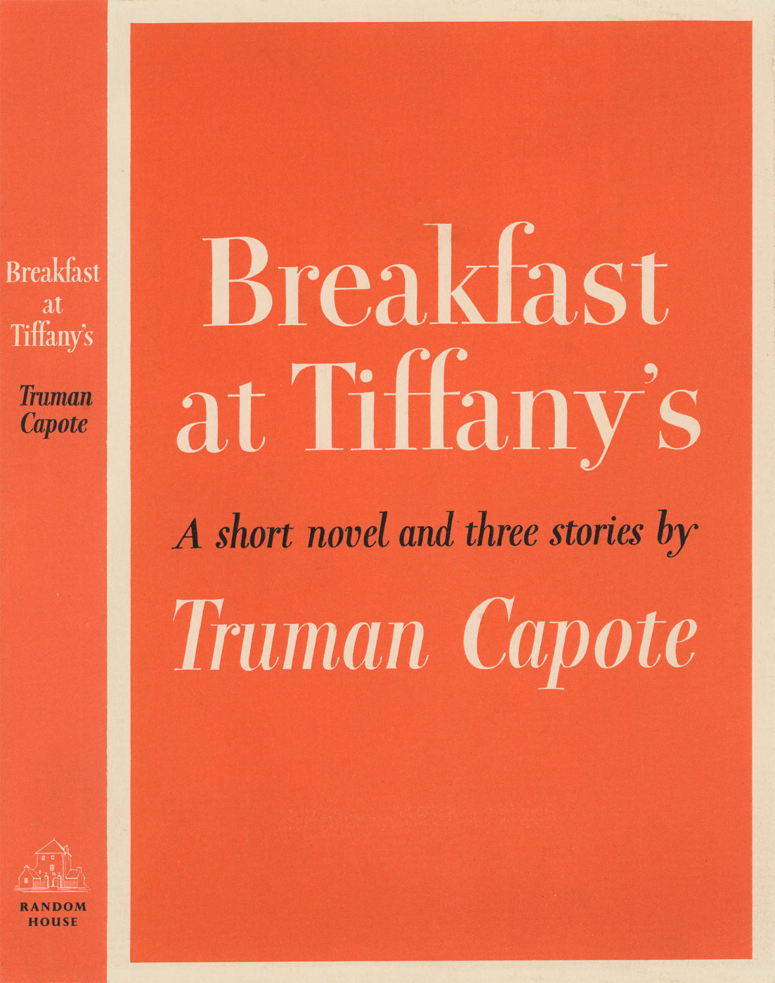 Book jacket of Breakfast at Tiffany’s