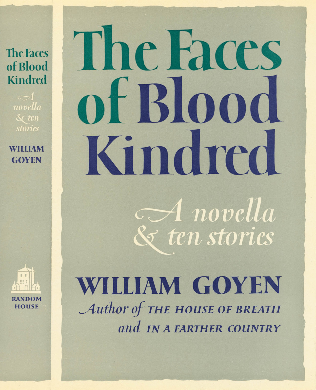 Book jacket of The Faces of Blood Kindred