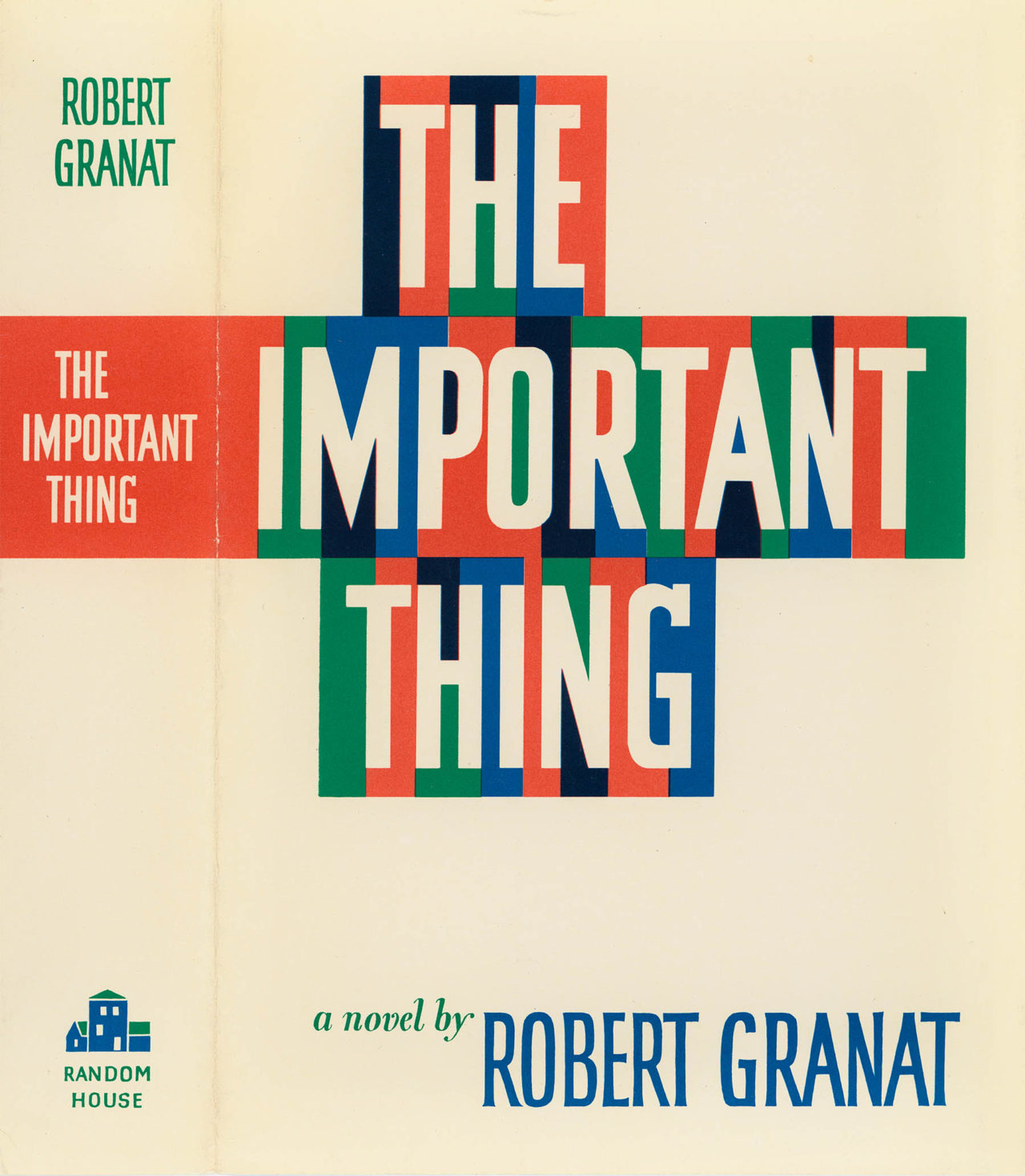 Book jacket of The Important Thing