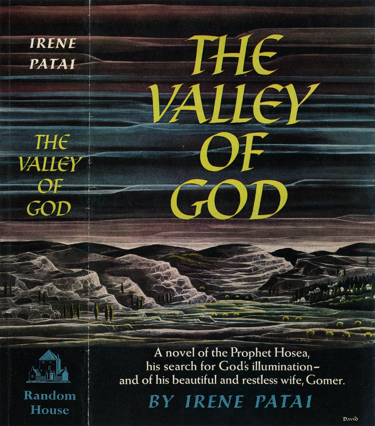 Book jacket of The Valley of God