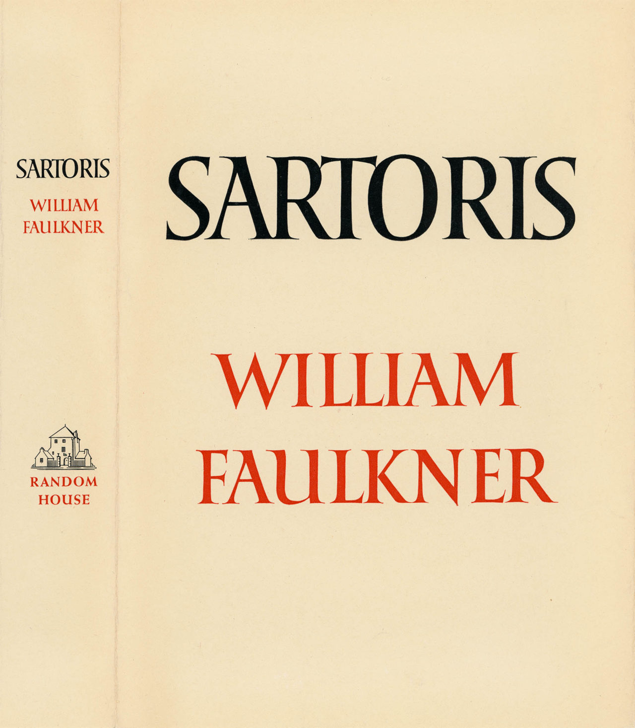 Book jacket of Sartoris