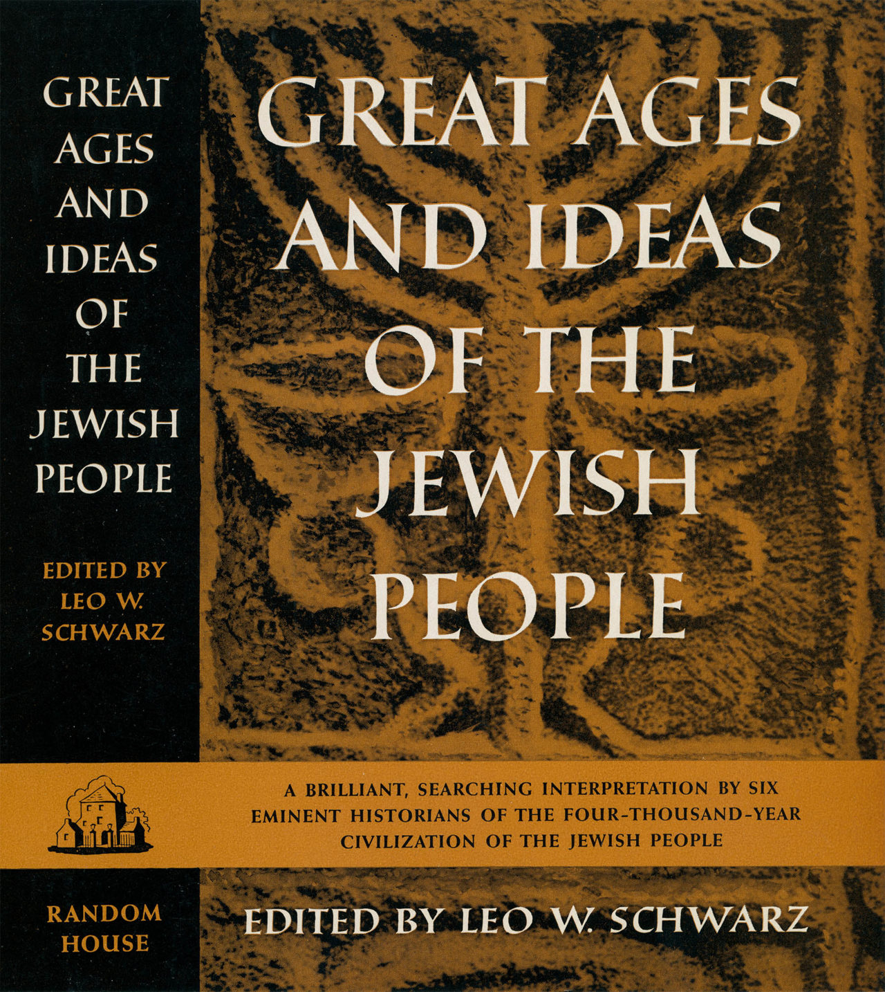 Book jacket of Great Ages and Ideas of the Jewish People