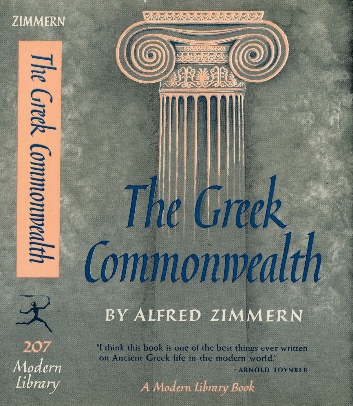 Book jacket of The Greek Commonwealth