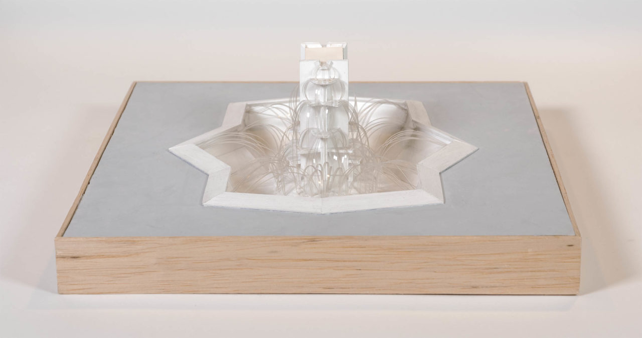 Model for a fountain