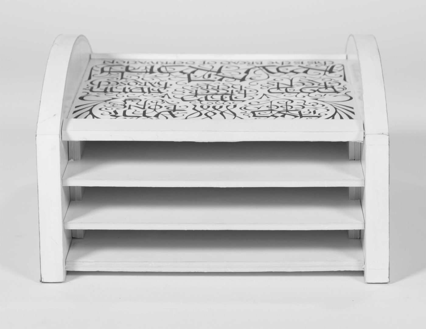 Model for a seder plate