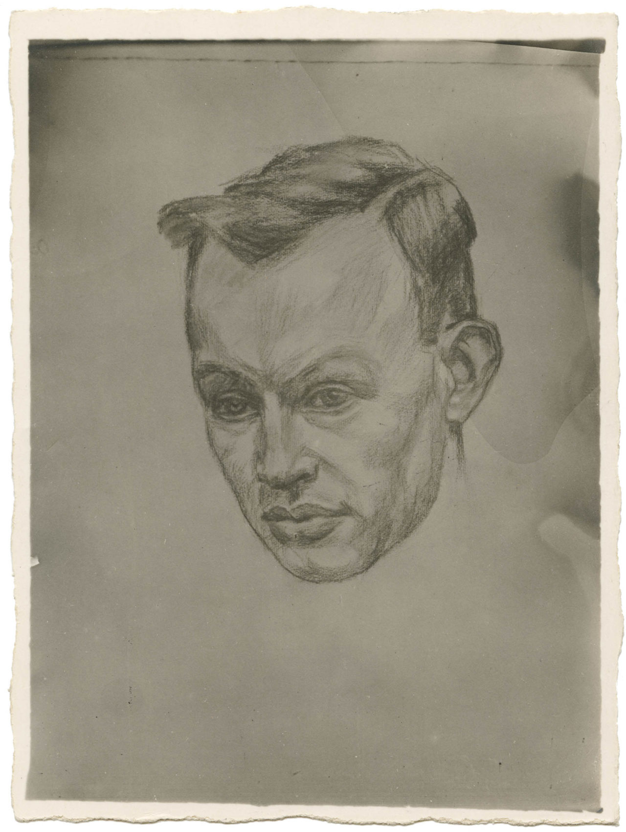 Portrait sketch of a man