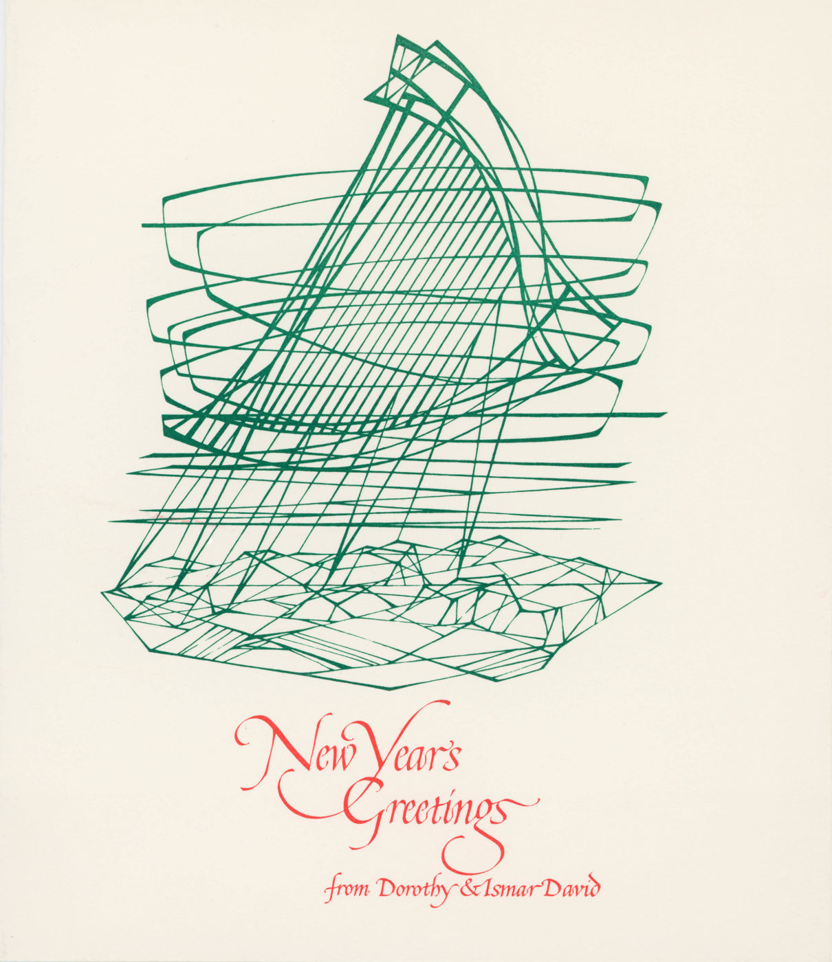 News Years Greetings card