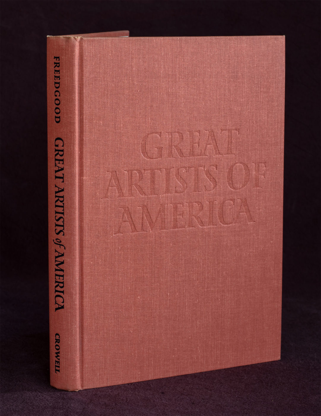 Great Artists of America binding