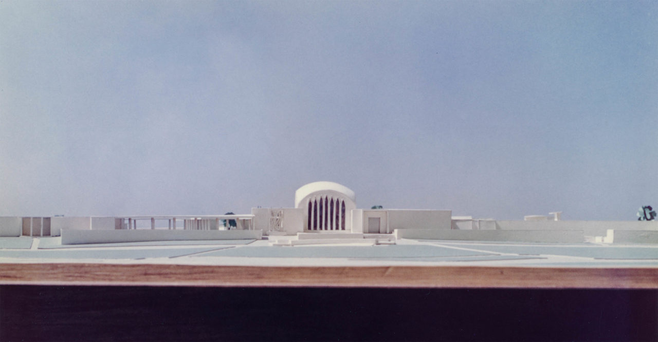 Mausoleum complex model