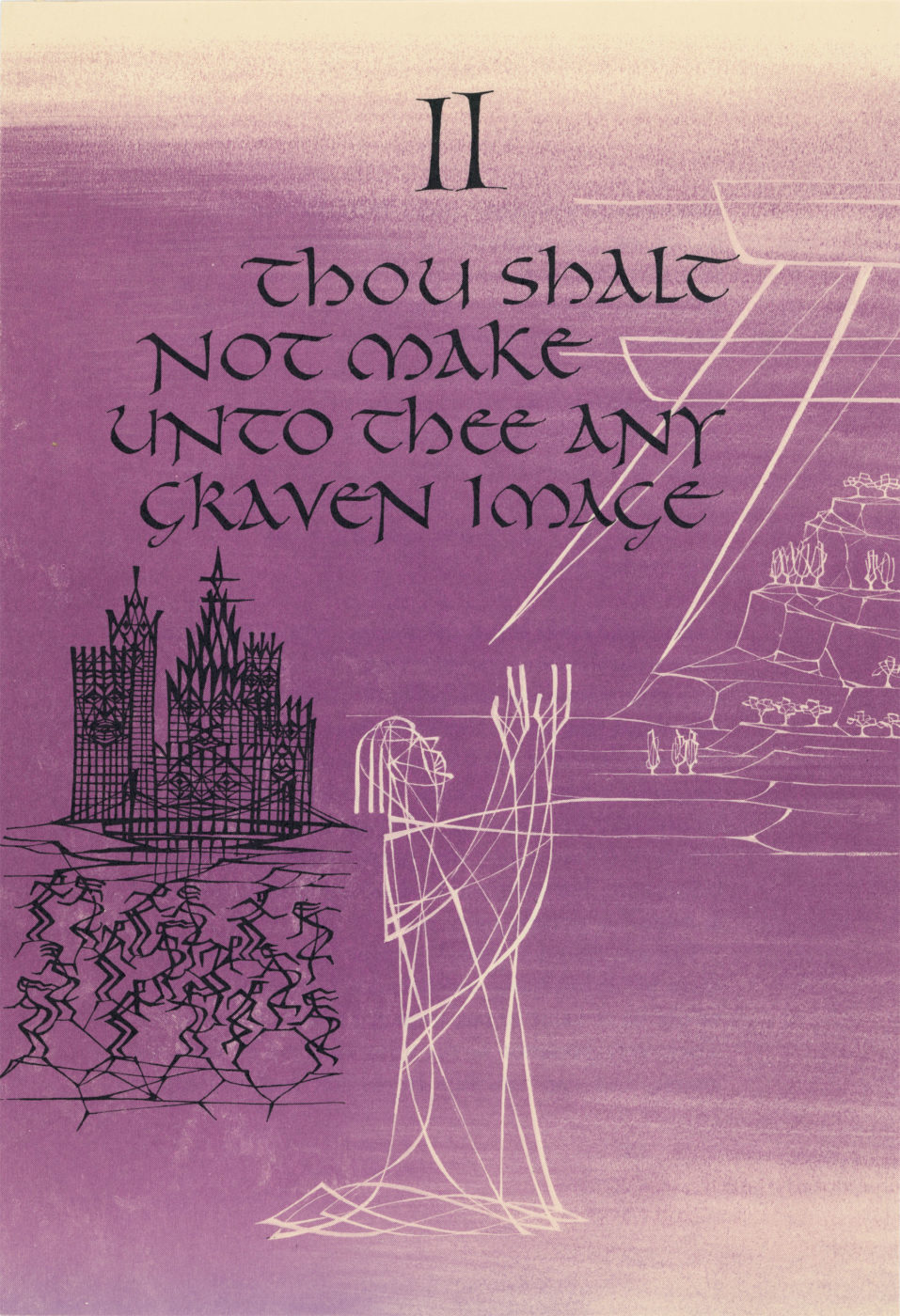 Second commandment illustration