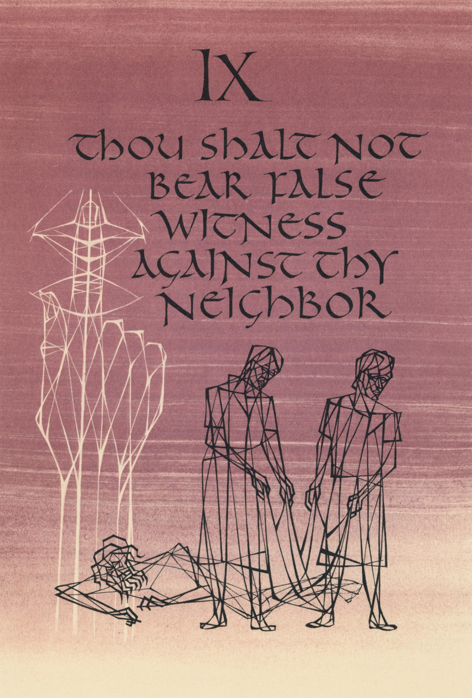 Ninth commandment illustration