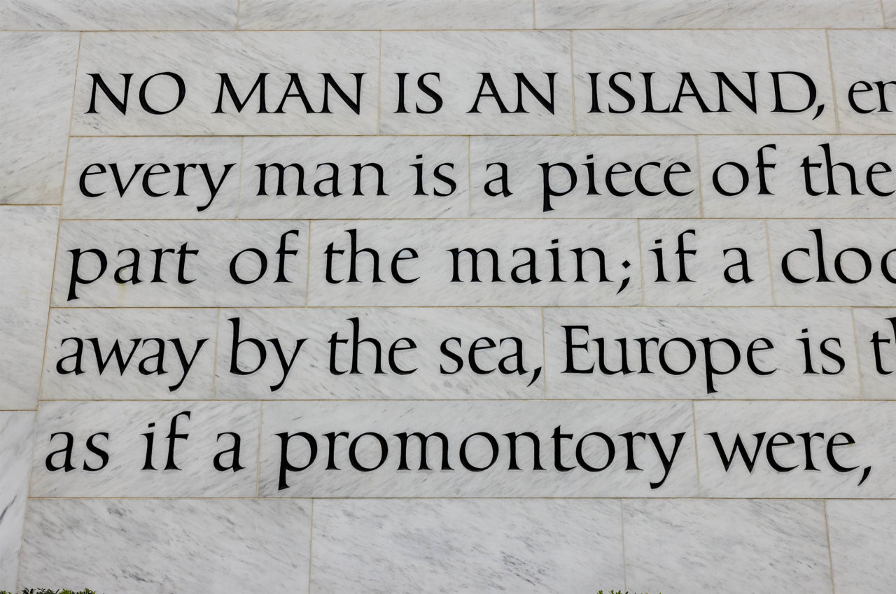 No Man is an Island mausoleum