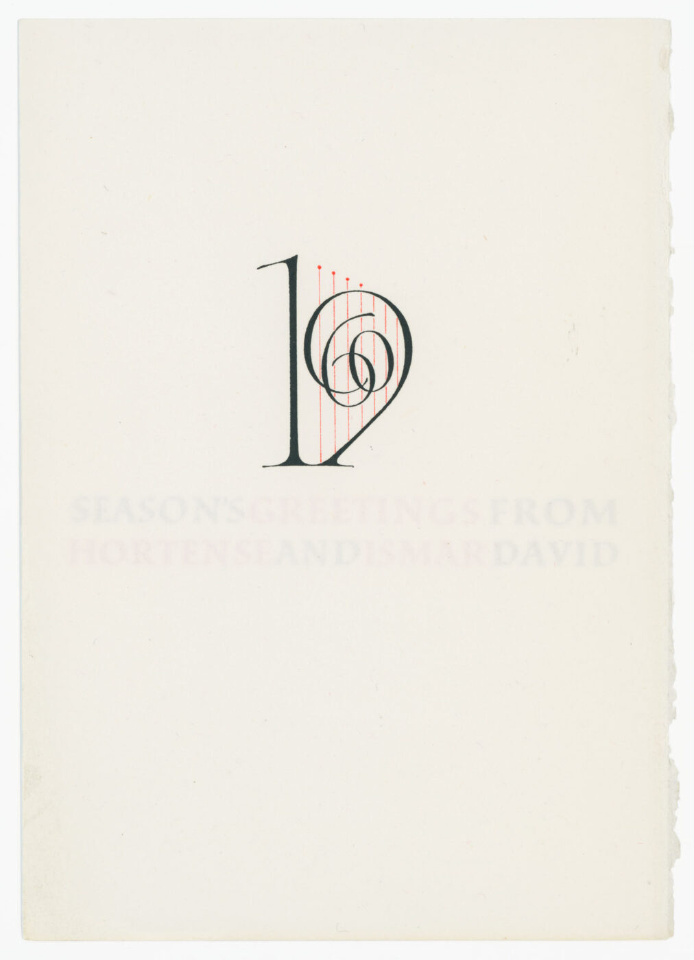 Season’s Greetings card