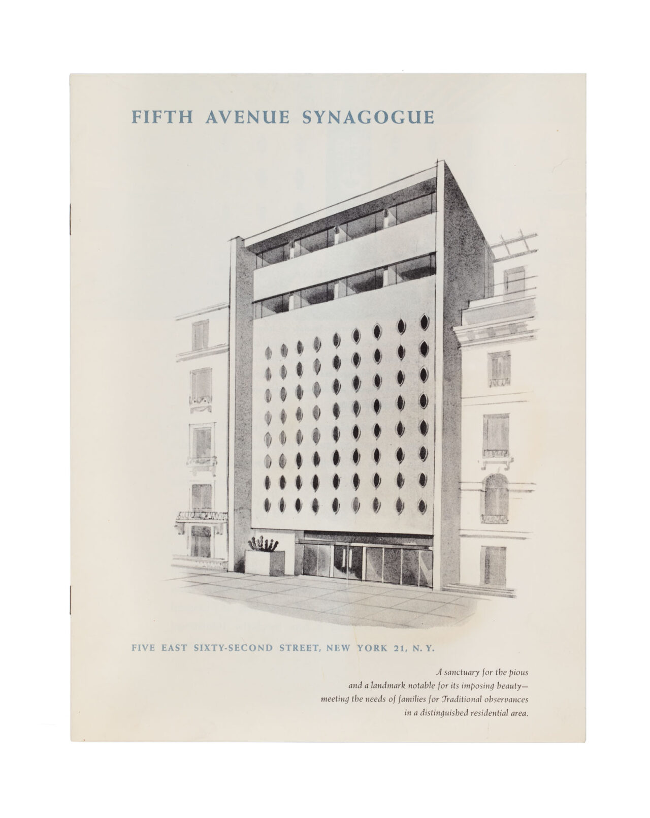 Booklet cover