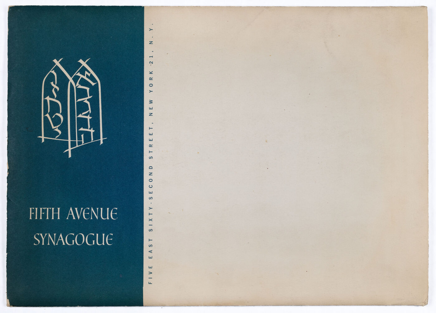 Mailing envelope